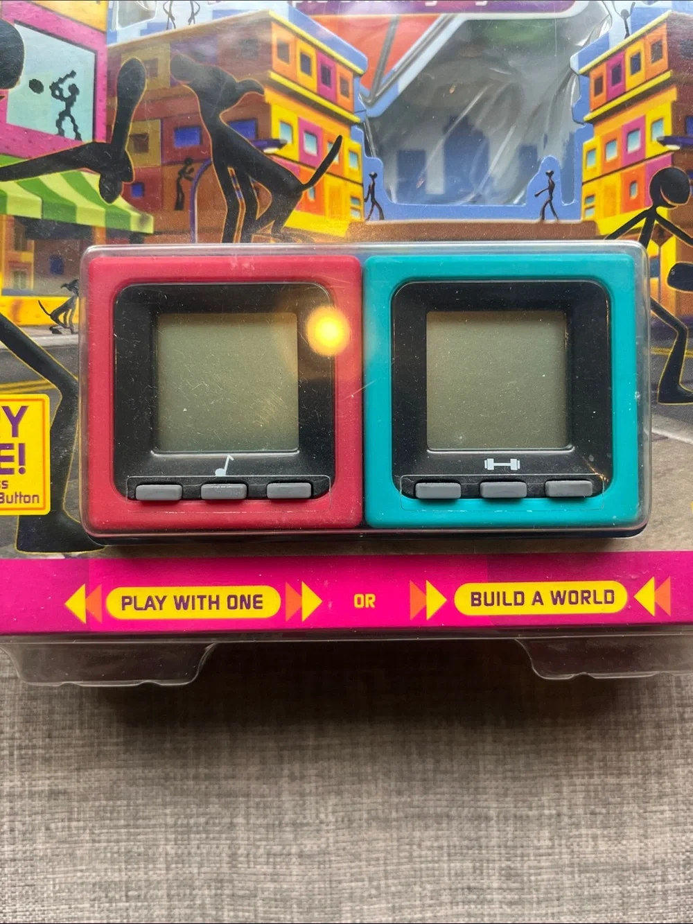Radica Cube World Series 2 Set Y2K Electronic Game Sealed
